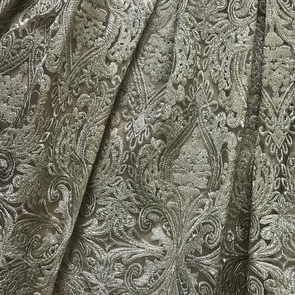 Gold Lace Dress by Sherri Hill - Picture 3 of 5